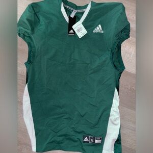Adidas Men’s Football XL Jersey Green and White